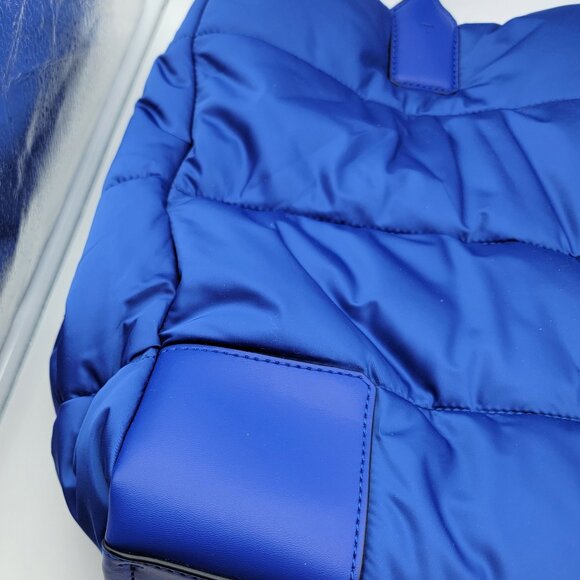 Tory Burch Ella Puffer Tote Nautical Blue - Picture 11 of 12